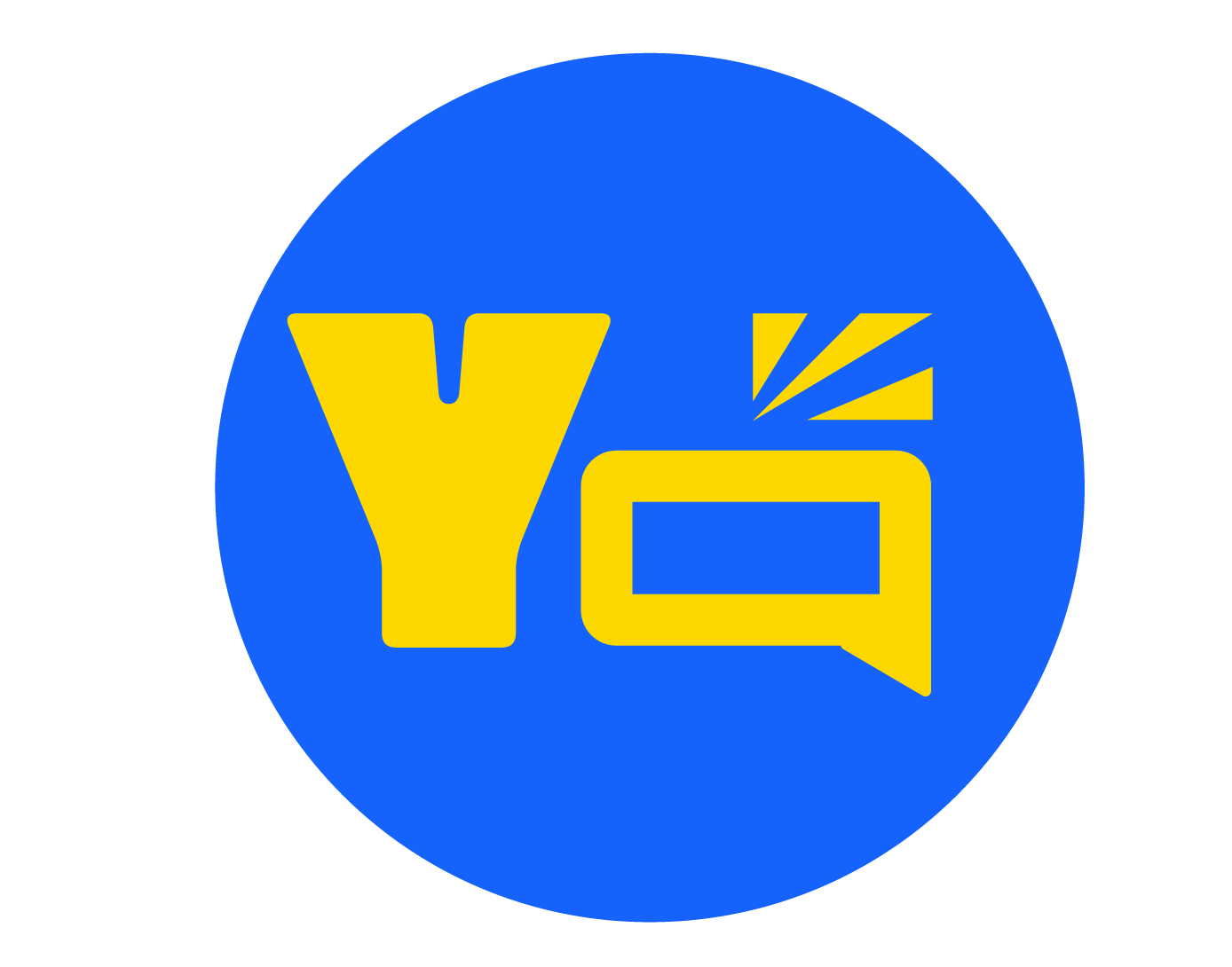 YAPP — circular submark, yellow on blue